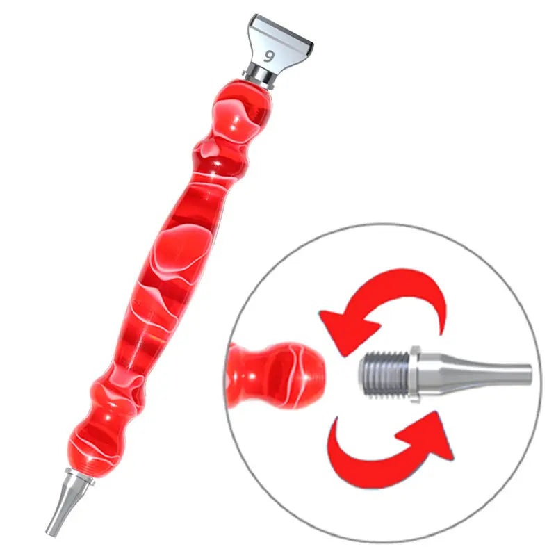 Ergonomische Pen kleurig met metalen tip